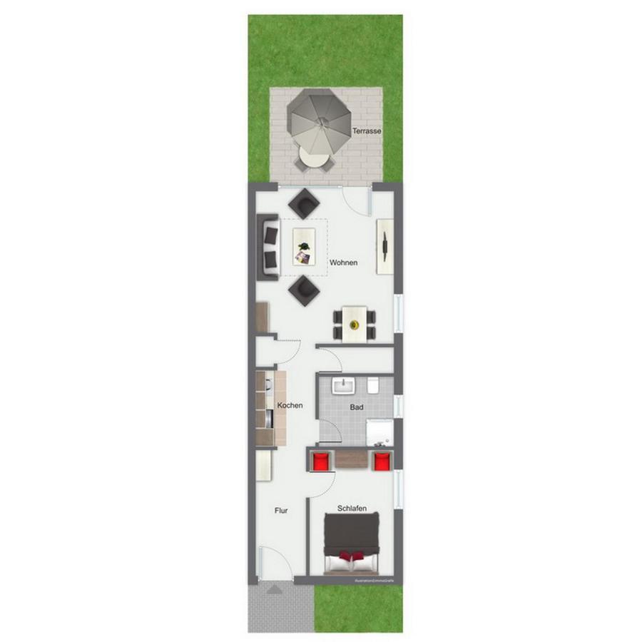Feriendorf Papillon Wohnung 09-4 Больтенгаген Екстер'єр фото